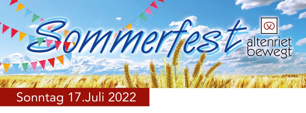 Sommerfest Altenriet Bewegt